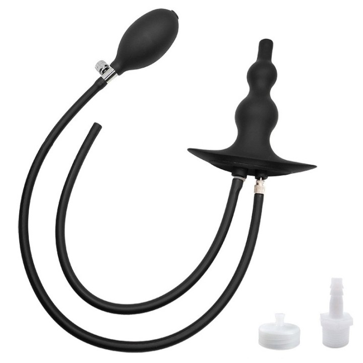 Plug gonflable ENEMA BEADS 11 x 3.5cm