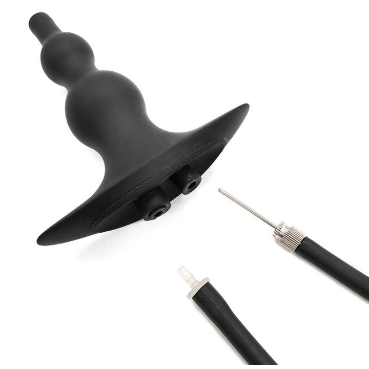 Plug gonflable ENEMA BEADS 11 x 3.5cm