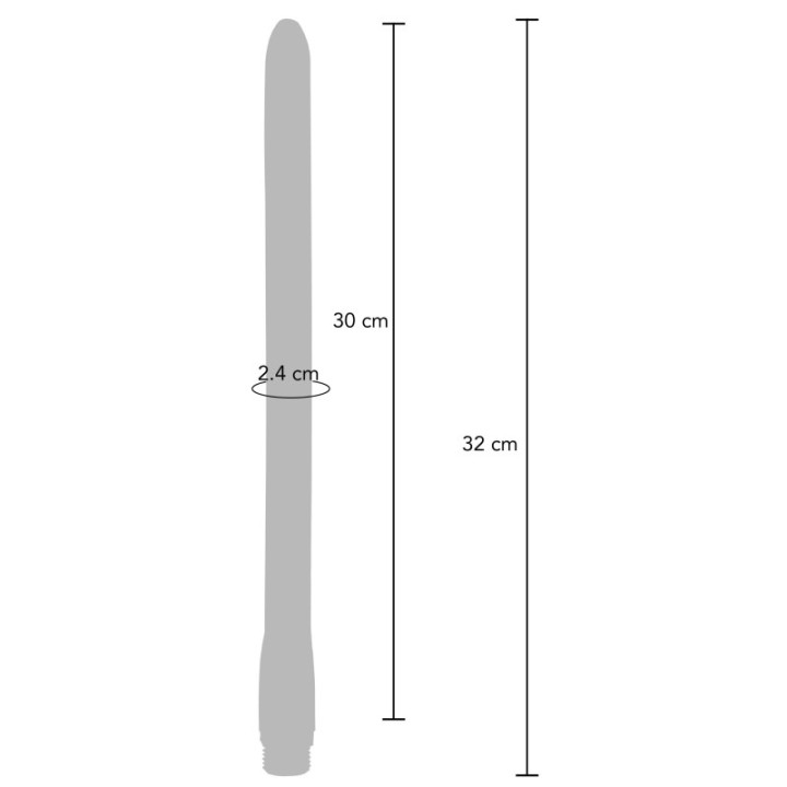 Embout de lavement The Surge 30 x 2cm