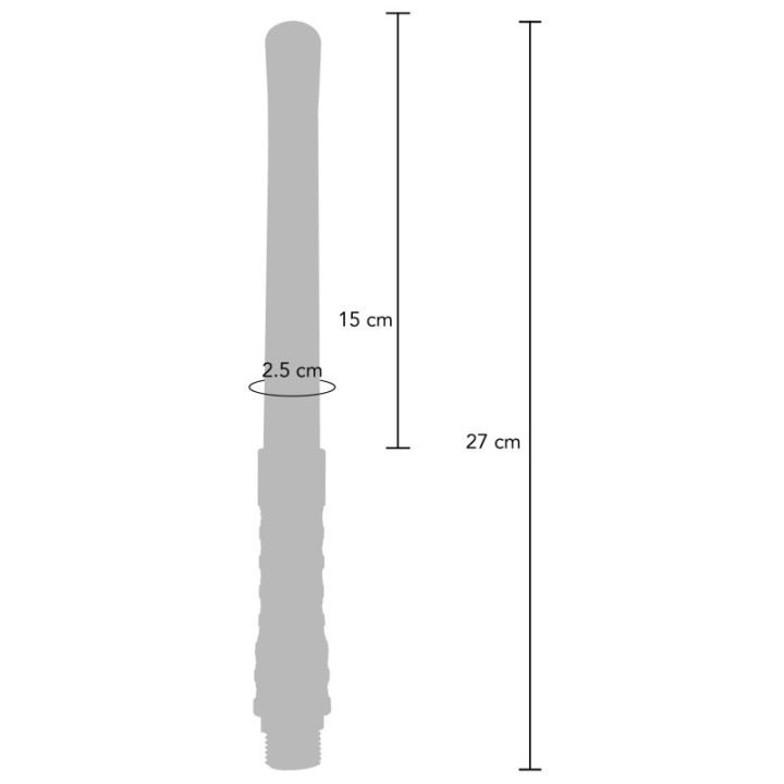Embout de lavement The Geyser 15 x 2cm