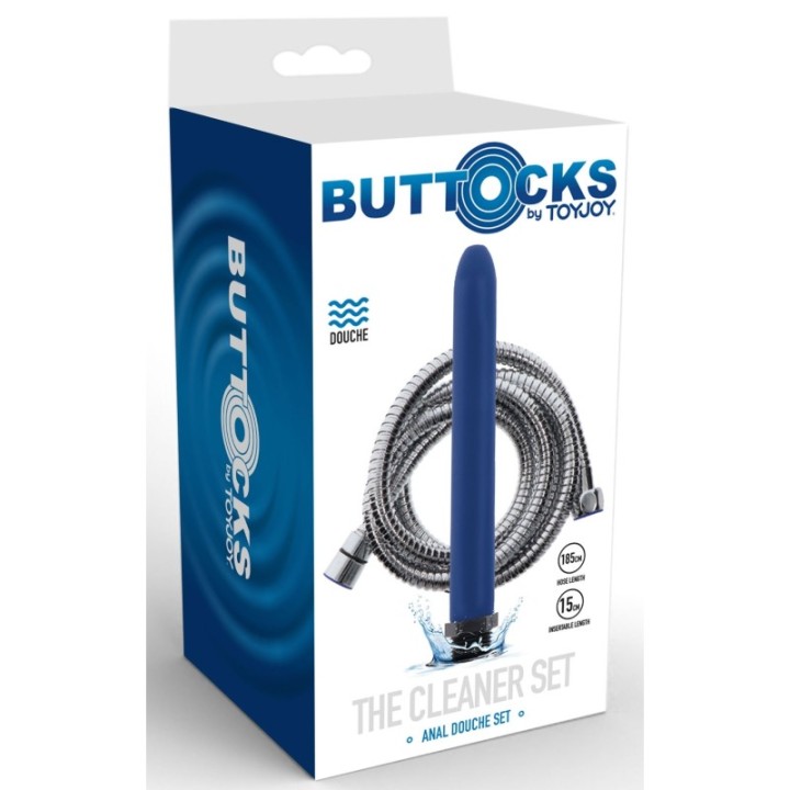 Embout de lavement avec Flexible The Cleaner 15 x 2cm