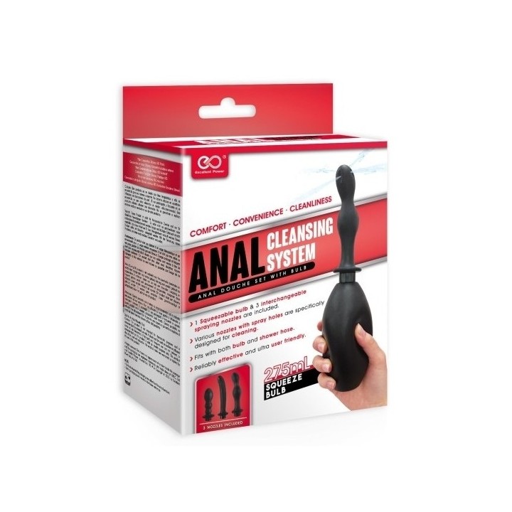 Kit de lavement Cleansing System 3 Embouts