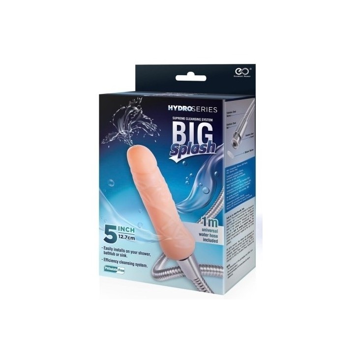 Tuyau avec gode Big Splash 12 x 3cm