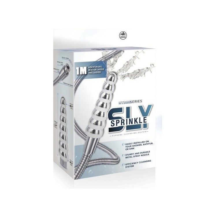 Tuyau de lavement avec embout Taperedbeads 10 x 2.8cm