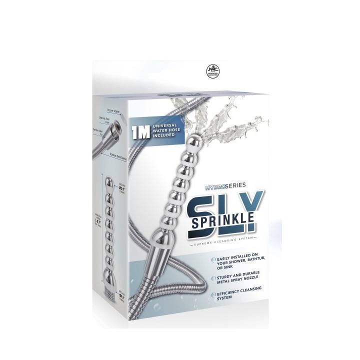 Tuyau de lavement avec embout Ribbedsly 10 x 1.8cm