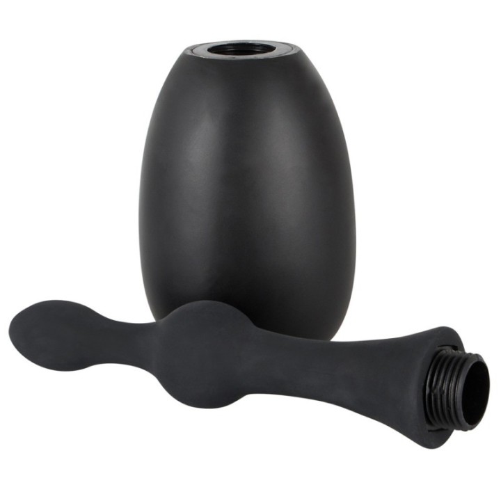 Poire Velvet Shower 200 ml - 14 x 3 cm Noire