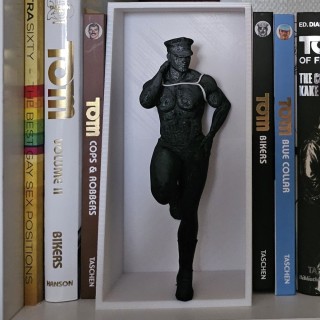 Figurine nichoir à livre