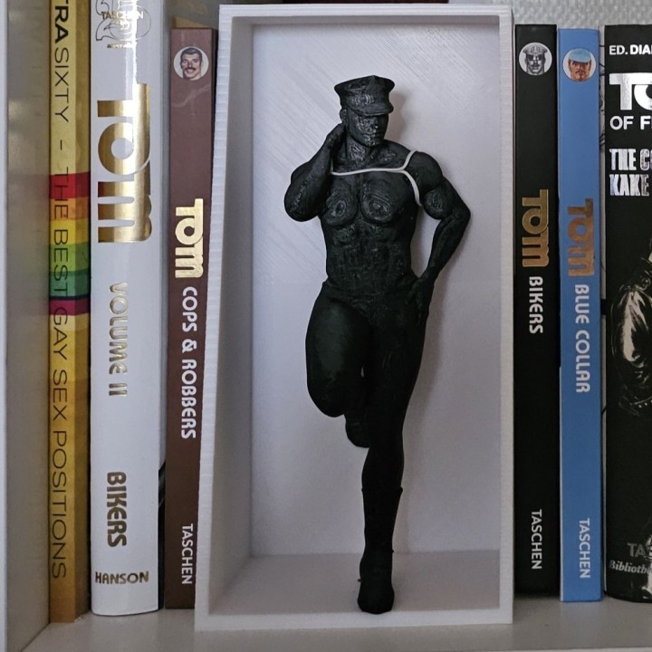 Figurine nichoir à livre