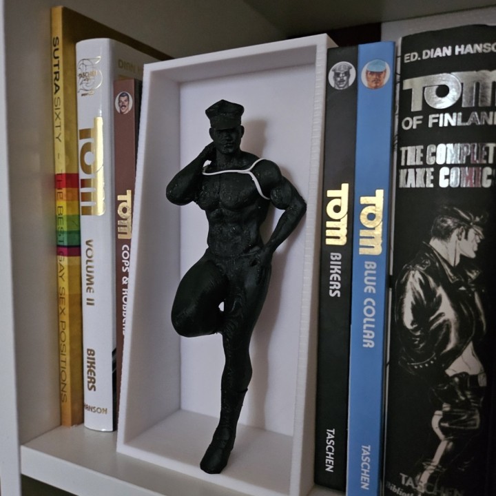 Figurine nichoir à livre