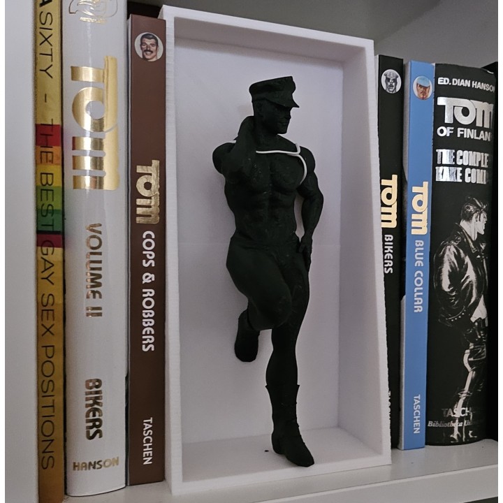 Figurine nichoir à livre