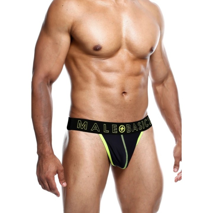String NEON MaleBasics Noir-Jaune