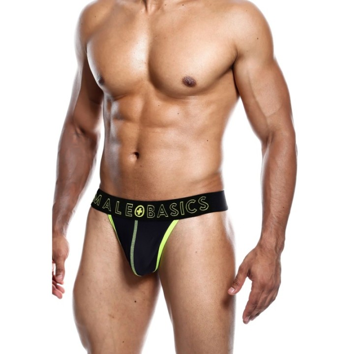 String NEON MaleBasics Noir-Jaune