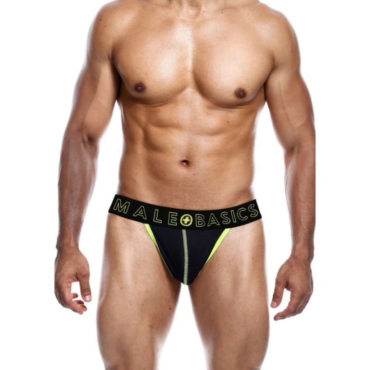 String NEON MaleBasics Noir-Jaune