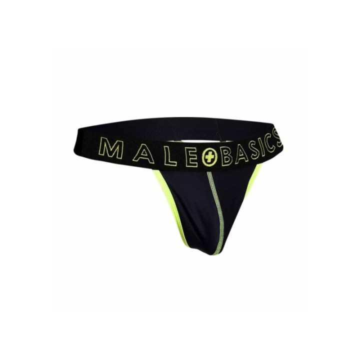 String NEON MaleBasics Noir-Jaune