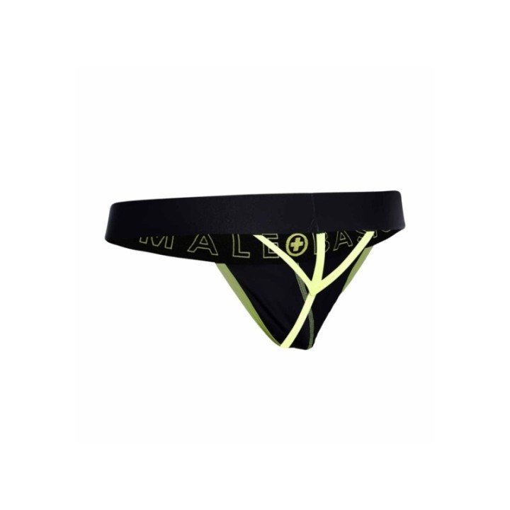 String NEON MaleBasics Noir-Jaune