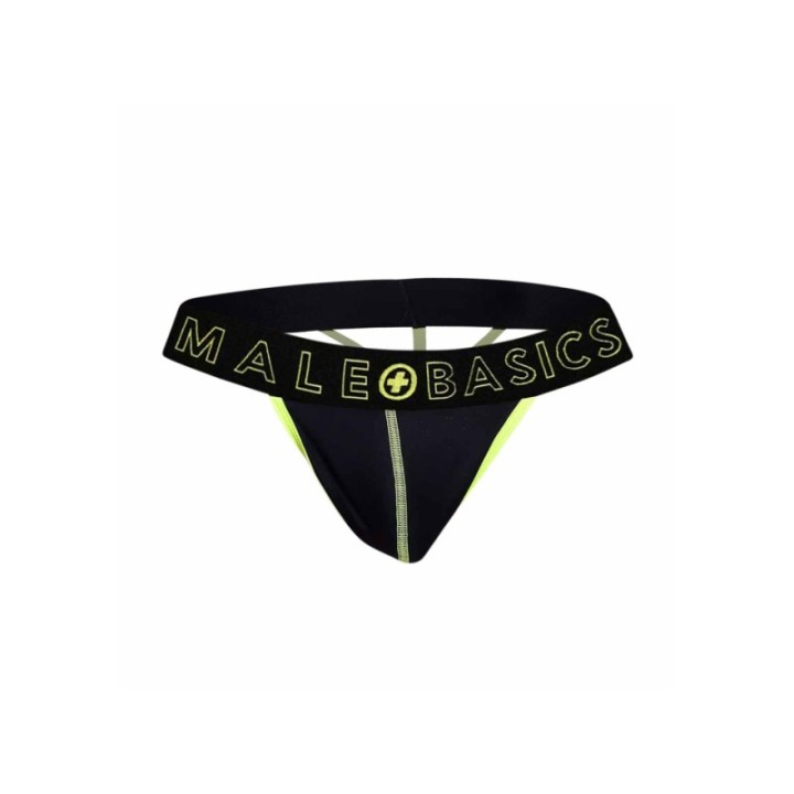 String NEON MaleBasics Noir-Jaune